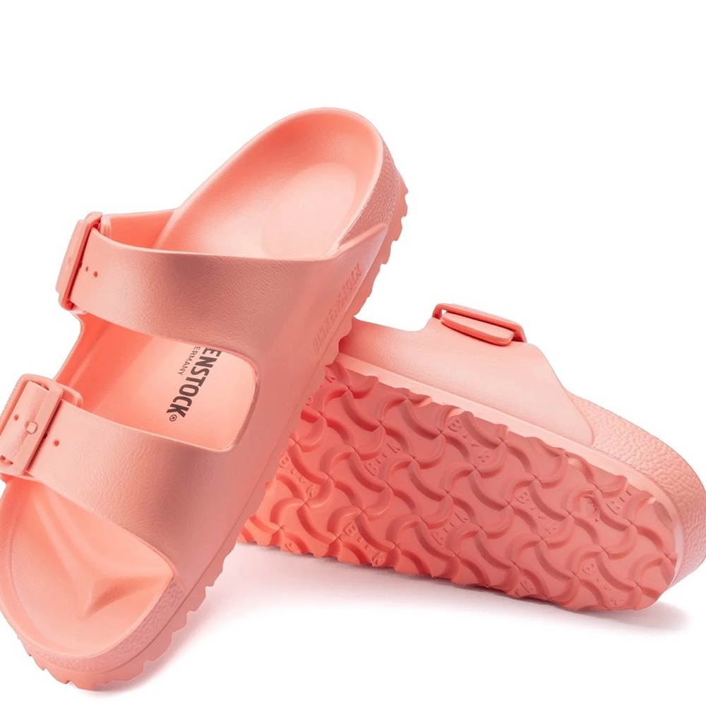 Birkenstock Arizona Coral Slide Sandal
